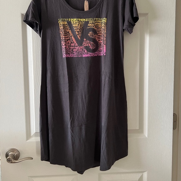 NWT - Victoria's Secret Cotton Lingerie Sleep Shirt - Picture 5 of 6
